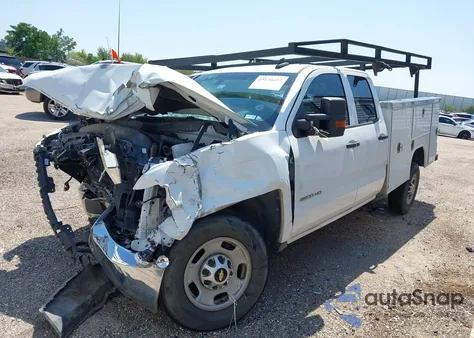 2019 Chevrolet Silverado 2500Hd Wt из США, поврежденный, VIN 2GB2CREGXK1227797